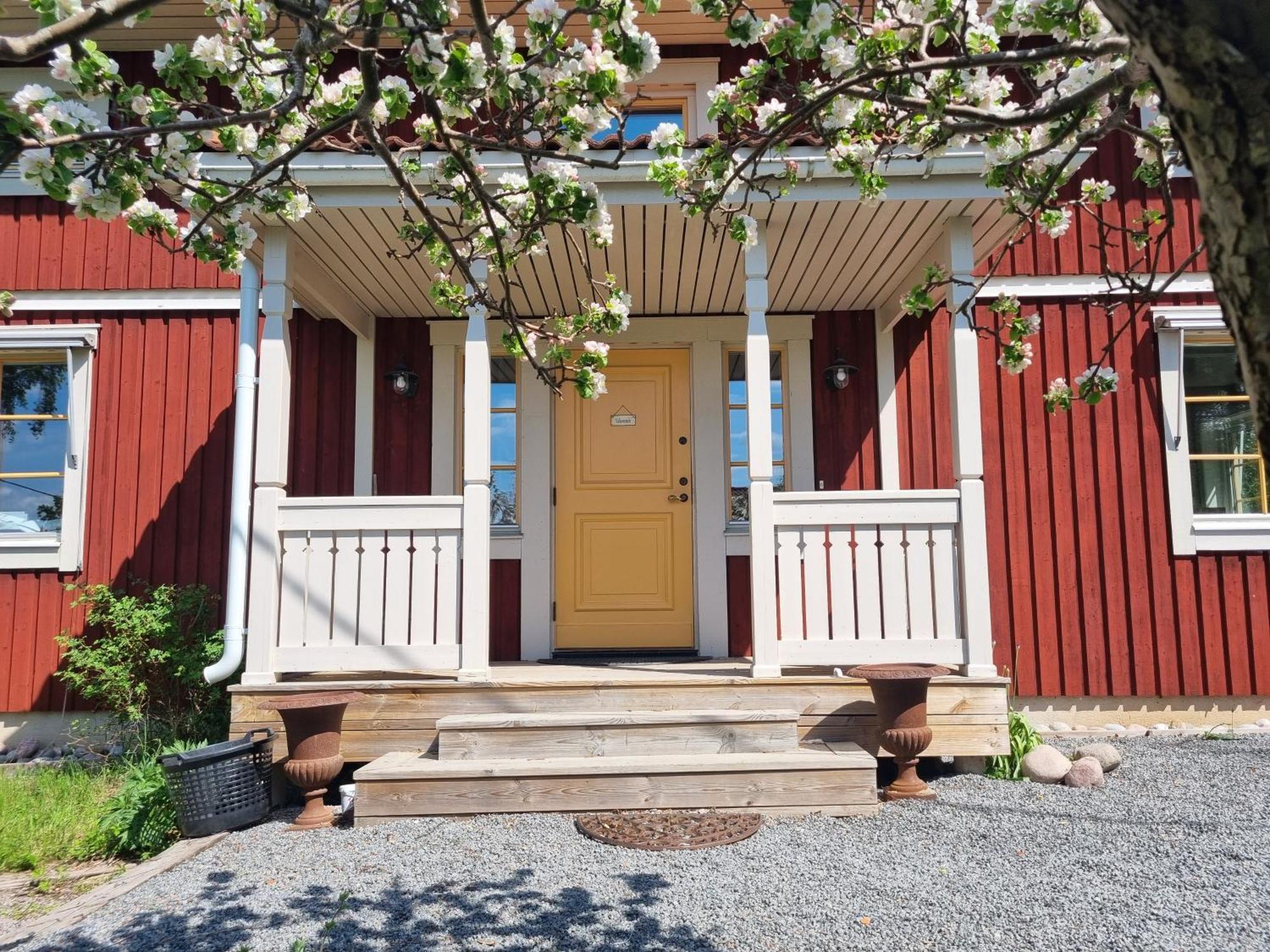 Saellinge House - Cozy Villa With Fireplace And Garden Close To Uppsala Exterior photo